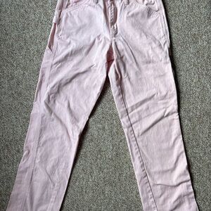 Dickies Women’s Pink Carpenter Pants Size 5/27 EUC